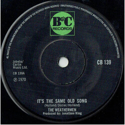 Weathermen (2) It's The Same Old Song USED VINYL 7INCH SINGLE 45 RPM
