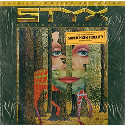 Styx The Grand Illusion Vinyl LP USED