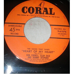 Don Cornell / Alan Dale / Johnny Desmond The Gang That Sang "Heart Of My Heart" / I Think I'll Fall In Love Today USED VINYL 7INCH 45 RPM SINGLE