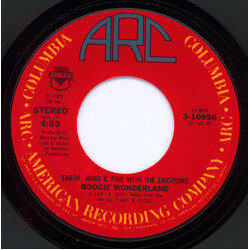Earth, Wind & Fire / The Emotions Boogie Wonderland USED VINYL 7INCH 45 RPM SINGLE STYRENE STEREO