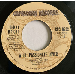 Johnny Wright (2) Wild, Passionate Lover / Hillbilly Band USED VINYL 7INCH 45 RPM SINGLE STEREO MONO