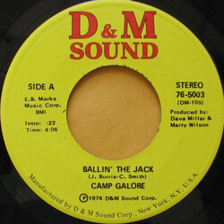 Camp Galore Ballin' The Jack USED VINYL 7INCH 45 RPM