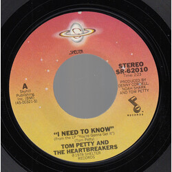 Tom Petty And The Heartbreakers I Need To Know USED VINYL 7INCH 45 RPM STYRENE