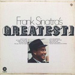 Frank Sinatra Frank Sinatra's Greatest! Vinyl LP USED