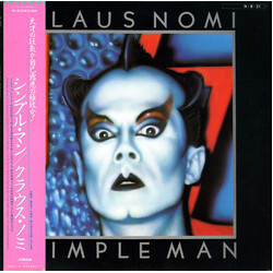 Klaus Nomi Simple Man Vinyl LP USED