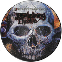 Embalming Theatre Sadisticannibal USED VINYL 7INCH 45 RPM EP LIMITED EDITION PICTURE DISC