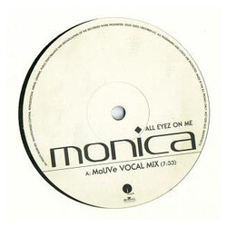 Monica All Eyez On Me USED VINYL 12INCH SINGLE PROMO