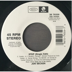 Jon Secada Stop USED VINYL 7INCH
