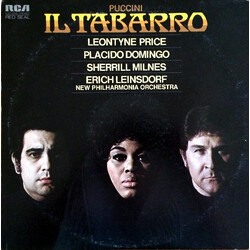 Giacomo Puccini / Leontyne Price / Placido Domingo / Sherrill Milnes / Erich Leinsdorf / New Philharmonia Orchestra Il Tabarro Vinyl LP USED