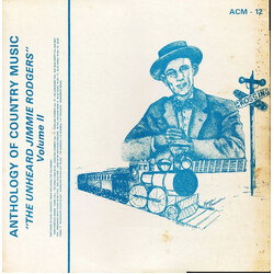 Jimmie Rodgers The Unheard Jimmie Rodgers Volume 2 Vinyl LP USED