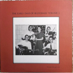 Various The Early Days Of Bluegrass Volume 1 Vinyl LP USED