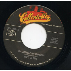 Mel & Tim / The Fendermen Backfield In Motion / Mule Skinner Blues USED VINYL 7INCH 45 RPM REPRESS