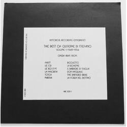 Giuseppe di Stefano The Best Of Giuseppe Di Stefano. Volume 1: 1949/1954. Opera Arias From Faust, Le Cid, Le Roi D’Ys, La Favorita, Tosca, Martha, Rig