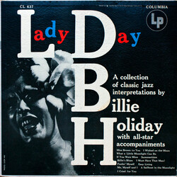 Billie Holiday Lady Day Vinyl LP USED