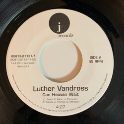 Luther Vandross Can Heaven Wait / Bring Your Heart To Mine USED VINYL 7INCH 45 RPM