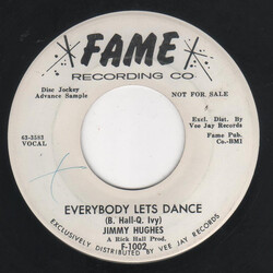 Jimmy Hughes Everybody Let's Dance / You Might As Well Forget Him USED VINYL 7INCH 45 RPM SINGLE PROMO