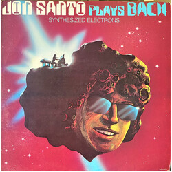 Jon Santo Jon Santo Plays Bach (Synthesized Electrons) Vinyl LP USED
