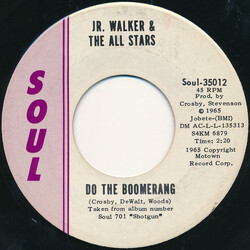 Junior Walker & The All Stars Do The Boomerang USED VINYL 7INCH SINGLE 45 RPM