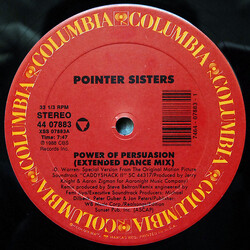 Pointer Sisters Power Of Persuasion VINYL 12" USED