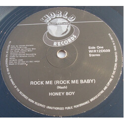 Honey Boy Rock Me (Rock Me Baby) Vinyl 12" USED