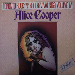 Alice Cooper Toronto Rock 'N' Roll Revival 1969, Volume IV Vinyl LP USED