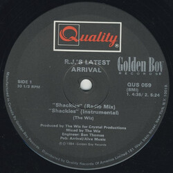 R.J.'s Latest Arrival Shackles VINYL 12" USED