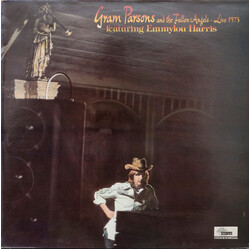 Gram Parsons & The Fallen Angels / Emmylou Harris Live 1973 Vinyl LP USED