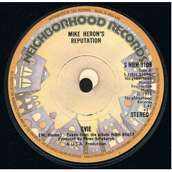Mike Heron's Reputation Evie USED VINYL 7INCH 45 RPM SINGLE