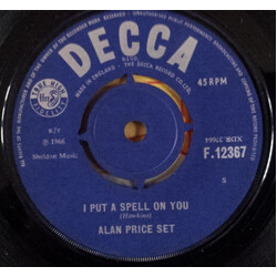 The Alan Price Set I Put A Spell On You USED VINYL 7INCH 45 RPM SINGLE