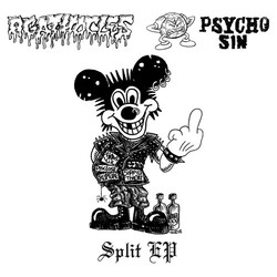 Agathocles / Psycho Sin Split EP USED VINYL 7INCH EP LIMITED EDITION
