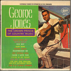 George Jones (2) The Crown Prince Of Country Music Vinyl LP USED