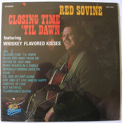 Red Sovine Closing Time 'Til Dawn Vinyl LP USED
