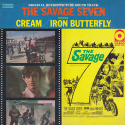 Various Original Motion Picture Sound Track The Savage Seven Featuring Cream / Iron Butterfly Vinyl LP USED