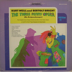 Bertolt Brecht / Kurt Weill / Orchester Der Wiener Staatsoper The Three-Penny Opera (Die Dreigroschenoper) Vinyl LP USED