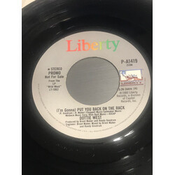 Dottie West (I'm Gonna) Put You Back On The Rack USED VINYL 7INCH 45 RPM SINGLE PROMO