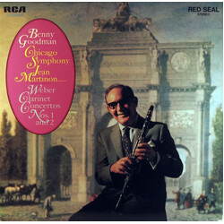 Carl Maria von Weber / Benny Goodman / Chicago Symphony Orchestra / Jean Martinon Clarinet Concertos Nos. 1 And 2 Vinyl LP USED