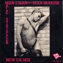 Man 2 Man / Man Parrish Male Stripper (New U.K. Mix) USED VINYL 12INCH 45 RPM SINGLE STEREO