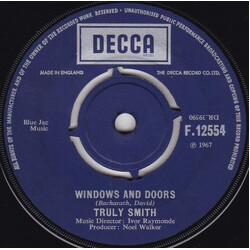 Truly Smith Windows And Doors / Take A Broken Heart USED VINYL 7INCH 45 RPM SINGLE