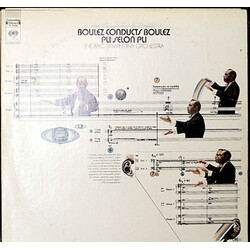Pierre Boulez / BBC Symphony Orchestra Boulez Conducts Boulez - PlilSelon - Pli Vinyl LP USED