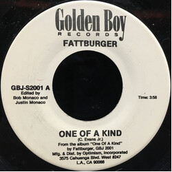Fattburger One Of A Kind / 59th St. USED VINYL 7INCH 45 RPM SINGLE