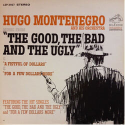 Hugo Montenegro And His Orchestra Music From "A Fistful Of Dollars" & "For A Few Dollars More" & "The Good, The Bad And The Ugly" Vinyl LP USED