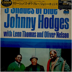 Johnny Hodges / Oliver Nelson / Leon Thomas 3 Shades Of Blue Vinyl LP USED