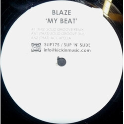 Blaze My Beat (Solid Groove Remixes) USED VINYL 12INCH 33 S RPM WHITE LABEL