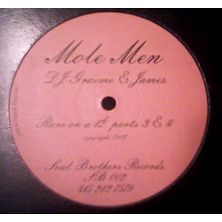 Mole Men Rare On A 12" Parts 3 & 4 USED VINYL 12INCH 45 RPM
