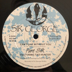 Pure Silk / Tad Hunter Can't Live Without You Vinyl 12" USED