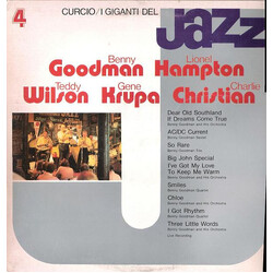 Benny Goodman / Lionel Hampton / Teddy Wilson / Gene Krupa / Charlie Christian I Giganti Del Jazz Vol. 4 Vinyl LP USED