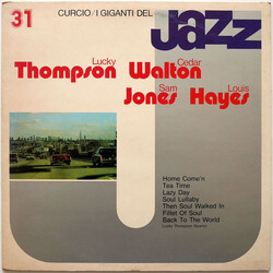 Lucky Thompson / Cedar Walton / Sam Jones / Louis Hayes I Giganti Del Jazz Vol. 31 Vinyl LP USED