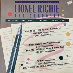 Lionel Richie The Composer: Great Love Songs With The Commodores & Diana Ross Vinyl LP USED