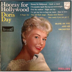 Doris Day Hooray For Hollywood Vinyl LP USED
