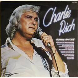 Charlie Rich Songs Of Love Vinyl LP USED